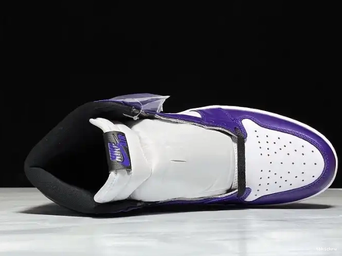 Reps TBkick Court High Air Jordan 1 555088-500 OG Purple 0419